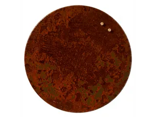 Magneetbord Naga rond 35cm roest - 1
