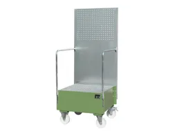 Verrijdbare Opvangbak,V. 1X200L Vat,Opvangvol. 203L