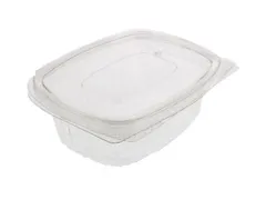 Saladebak PETr transparant 2000ml 2 25x198x83mm doos 300 Stuks