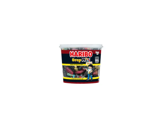 Drop Haribo mix gekleurd 550 gram