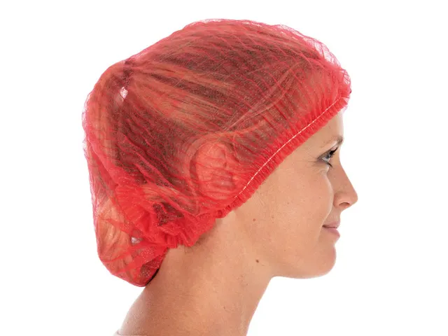 Franz Mensch Hygonorm 121052 Clip cap Haarnetje 55cm Rood 1000 stuks
