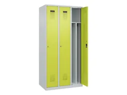locker voor scheiding van kleding,HxBxD 1850x900x500mm,3vak