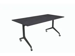 Schaffenburg Klaptafel 180x80cm houtprint schaduw 25mm zwart