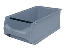 Zichtbak Grip 200x300x500mm Pp Met Draaggreep Grijs