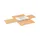 Wikkelverpakking 310x220x60mm Enkelgolf bruin A4 pak van 50 stuks
