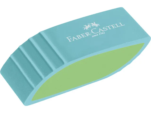 Gomme Faber-Castell bicolore Présentoir 24 pcs 3 couleurs assorties