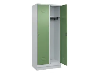 locker,HxBxD 1950x800x500mm,2vak,vak B 400mm,cil.-slot,sokkel - 2