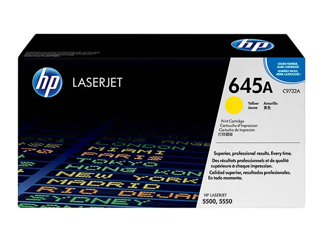 C9732A HP 645A CLJ cartridge yellow