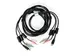 Vertiv Avocent CBL0135, 3 m, USB, USB, USB, 1-USB, 2-3.5mm, 1-USB, 2-3