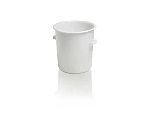 ton,HxØ 530x515mm,75l,HDPE,naturel wit
