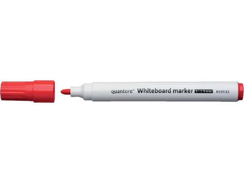 Whiteboardstift Quantore rond 1-1.5mm rood