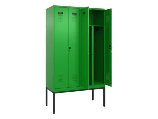 PBM-locker,HxBxD 2120x1200x500mm,4vak,vak B 300mm,draaigrendel - 1