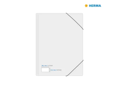HERMA 8629 Premium etiketten A4 38,1x21,2mm Wit 650 stuks