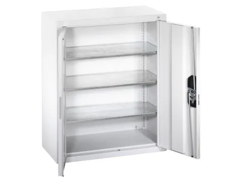 Hangkast 830x700x300mm 3legborden Draaideuren Ral7035