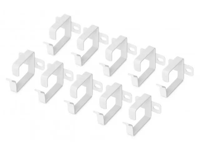 Kabelrangeerbeugels voor 483mm (19 inch) Kast 1U 44x60mm Grijs 10St