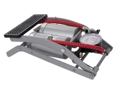 Voetpomp Met Dubbele Cilinder En Manometer