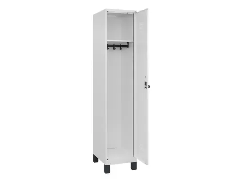 locker,HxBxD 1950x400x500mm,1vak,vak B 400mm,draaigrendel,voeten