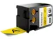 XTL ruban vinyle ft 41 mm x 7,5 m, noir sur jaune