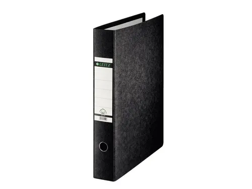 Ordner Leitz 1072 A3 77mm staand karton gewolkt zwart