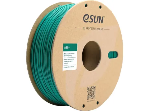 eSUN 3D printer Filament ABS+ 1,75mm Groen 1kg