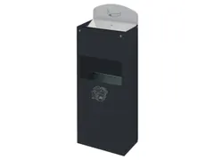 Combi-Asbak HXBXD 500X200X125Mm Achterwand Verzinkt Staal Antraciet