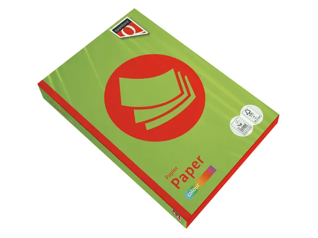 Kopieerpapier Quantore Colour A4 120 Gram Helgroen 250vel