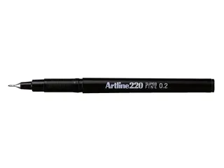 Fineliner Artline 220 rond super fijn blauw - 1