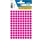 HERMA 1836 Multipurpose etiketten Rond 8mm Roze 540 stuks