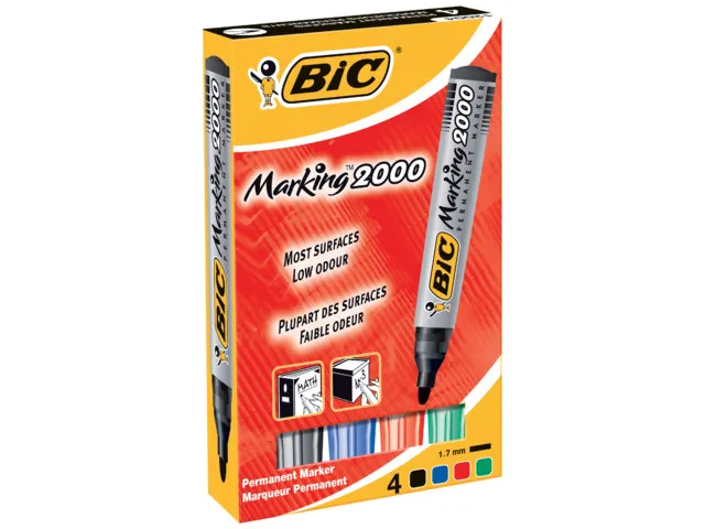 BIC Marqueur MARKING La pochette 2000