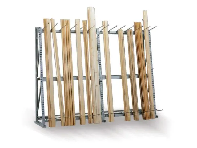 magazijnrek voor profielen,aanbouwveld,eenzijdig,HxBxD 2200x1400x500mm
