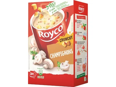 Minute Soup Champignons Doos 20 Stuks