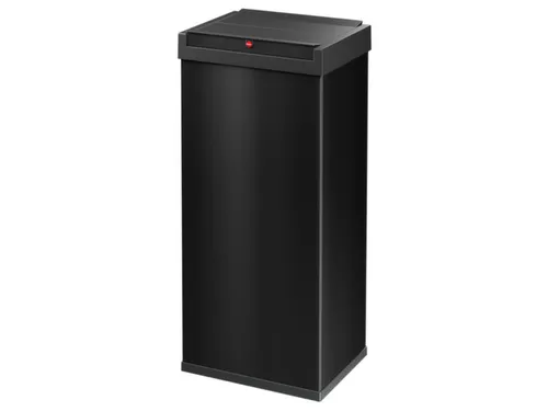 afvalbak,52l,HxBxD 763x339x260mm,romp staal zwart