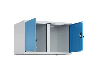 opzetkast,v. locker voor scheiding van kleding,2vak.,vak B 400mm - 1