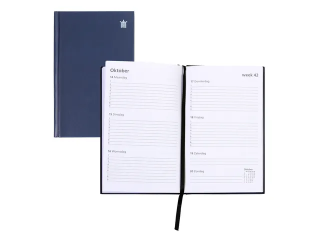 Schoolagenda 2026-2027 Ryam Studie Uni 7dagen/2pagina's donkerblauw