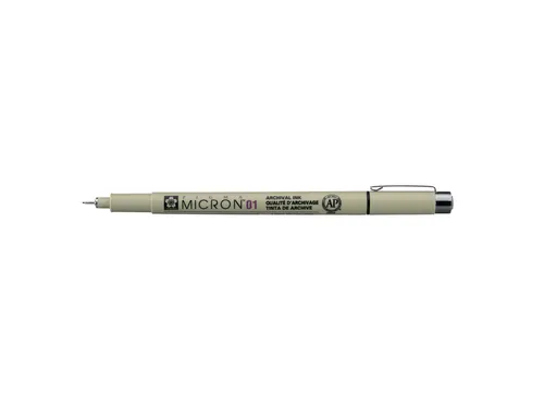 Fineliner Sakura pigma micron 01 zwart 0.25mm
