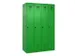 locker voor scheiding van kleding,HxBxD 1850x1200x500mm,4vak