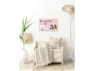 Glas Magneetbord Sigel Artverum mat rosé 60x40cm - 2