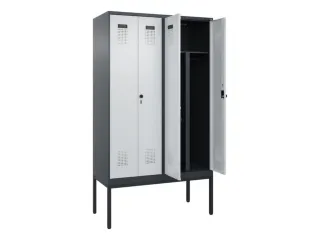 PBM-locker,HxBxD 2120x1200x500mm,4vak,vak B 300mm,draaigrendel - 1