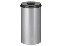 Vlamdovende Papierbak 50 Liter Grijs-Zwart