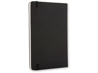 Notitieboek Moleskine pocket 90x140mm blanco hard cover zwart - 12