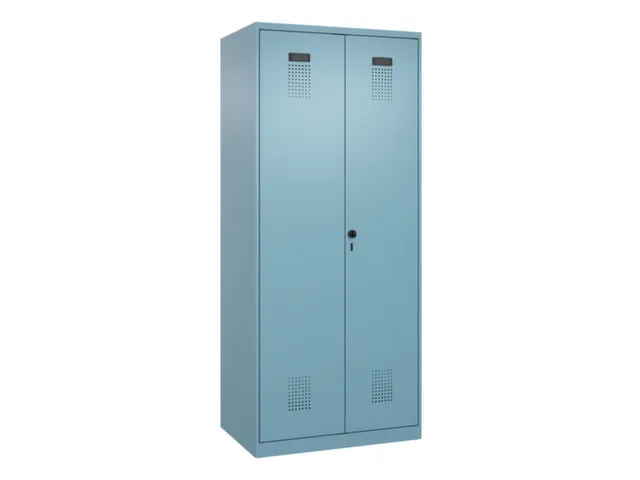 locker voor scheiding van kleding,HxBxD 1850x800x500mm,2vak