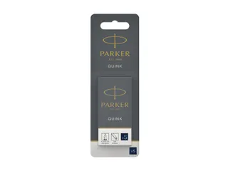 Inktpatroon Parker Quink blauwzwart blister à 5 stuks - 2