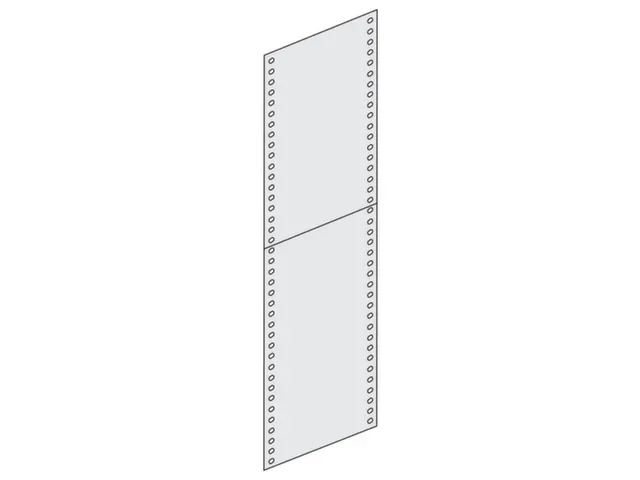 paroi latérale,p. rayonnage sans boulons,HxP 2000x500mm,acier,RAL7035