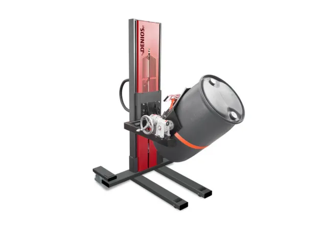 Verrijdbare Vatenheffer,Draagverm. 300Kg,Grijpsysteem M. Prismabekken