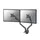 Monitorarm Neomounts NEXT Slim DS70-250BL2 2 schermen 32 inch zwart