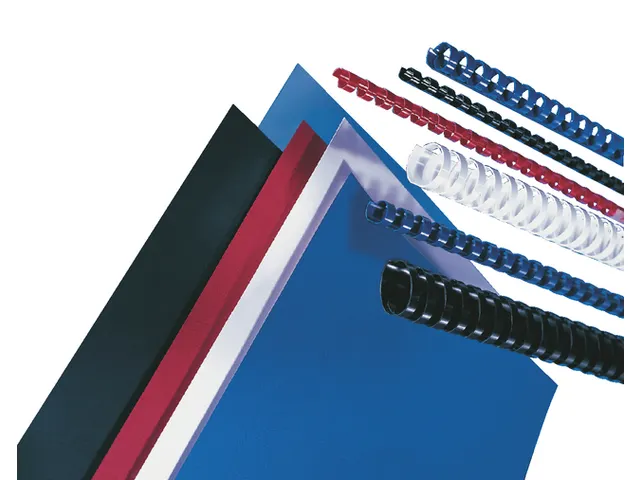 Voorblad Gbc A4 Polycover 300 Micron Donker Blauw