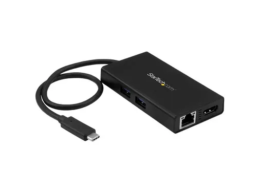 Usb-C Multiport Adapter Met 4K Hdmi 2X Usb-A Poorten 60W Pd Zwart