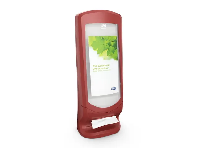 Tork Xpressnap Stand Napkin Dispenser 272212 Rood