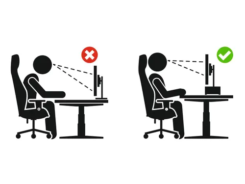 Monitorstandaard EFFECT donkergroen