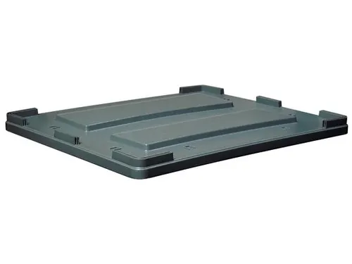 stapeldeksel,PE,v. container met grote capaciteit,BxD 1200x1000mm